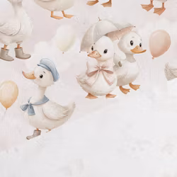 T7206 Trikå Gäss på Äventyr (5 m)