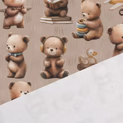 V1307 Bomullsväv Nallelek (5 m)