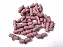 S890 Duffelknapp 31 mm lila (2:a sort)