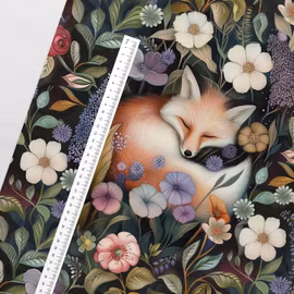 T7239 Joggingtyg Räv i mystisk glänta (40 x 50 cm) 5-pack