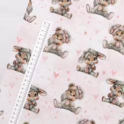 T7240 Joggingtyg Hjärtedjur med napp (5 m)