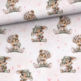 T7240 Joggingtyg Hjärtedjur med napp (5 m)