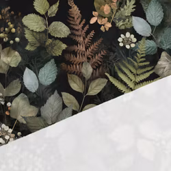 T7255 Trikå Skogens Blad (5 m)