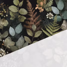 T7255 Trikå Skogens Blad (5 m)