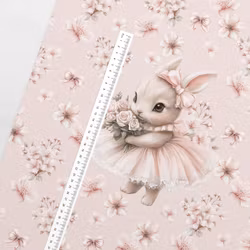 T7257 Joggingtyg Balettkanin (40 x 50 cm) 5-pack