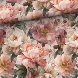 T7264 Trikå Pionbukett  (5 m)