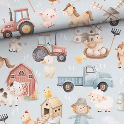 V1314 Bomullsväv Bondgården (5 m)