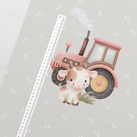 T7267 Joggingtyg Bondgården oliv (40 x 50 cm) 5-pack