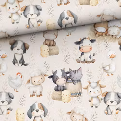 V1317 Bomullsväv Gårdsmys (5 m)