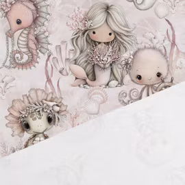 T7273 Trikå Sjöjungfrudröm  (5 m)