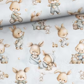 V1319 Bomullsväv Lilla Drömkanin (5 m)