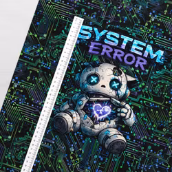 T7320 Joggingtyg Cyber System Error (40 x 50 cm) 5-pack