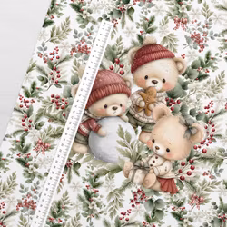 T7339 Joggingtyg Julsaga - julnallar (40 x 50 cm) 5-pack