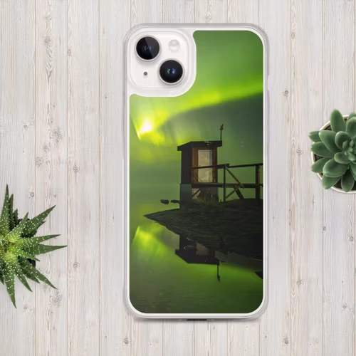 MagSafe® clear case for iPhone® aurora