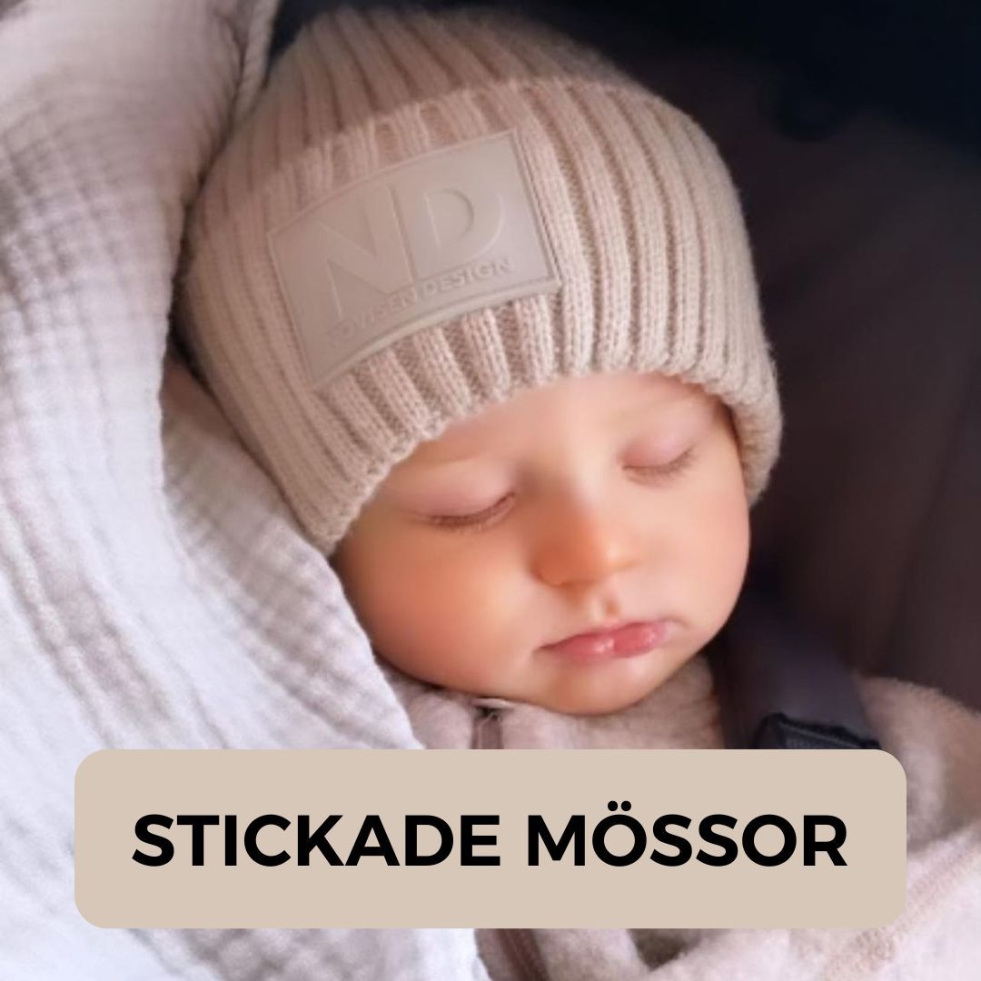 Stickade mössor - Novisen Design