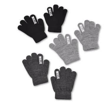 Namnvantar 5-8 år (svart/grå/grå)