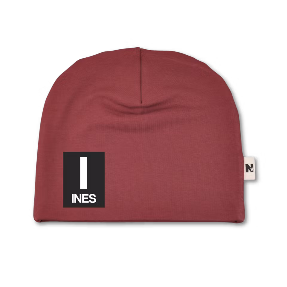 Merlot namnmössa - Bokstav och namn