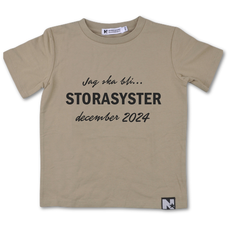T-shirt - Jag ska bli... (cashew)