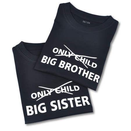 T-shirt - Only Child (svart)