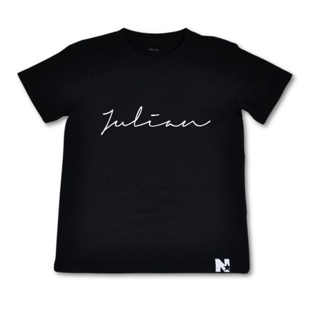 T-shirt - Signatur (svart)