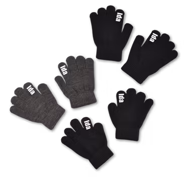 Namnvantar 1-4år (svart/svart/grå)