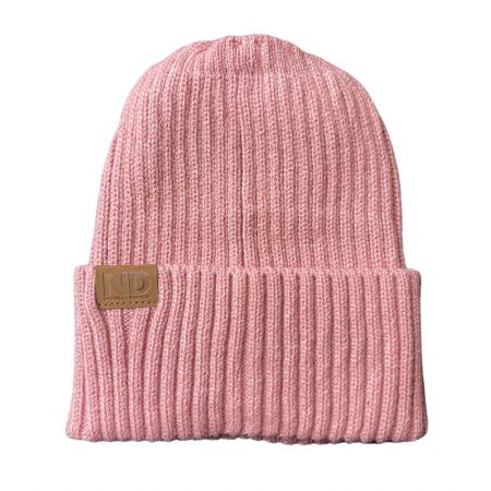 Novisen Design - Stickad mössa - Rosa