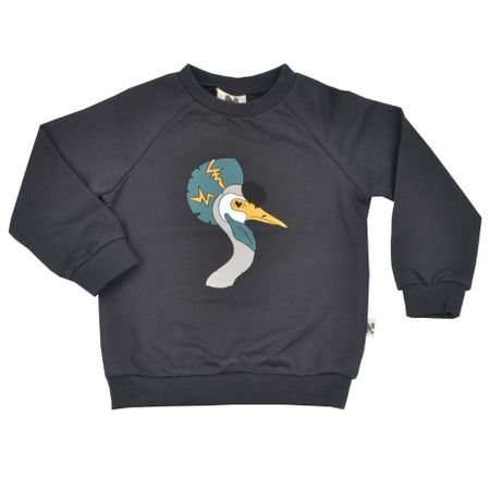 Sweatshirt - Fågeln Hulda (74/80)