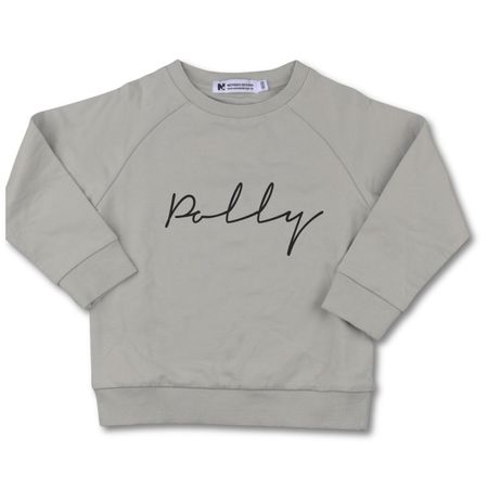 Sweatshirt - Signatur (ljusgrå/beige)