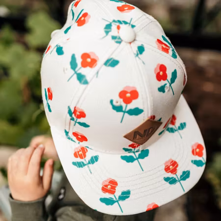 Keps - Blommor Penseer