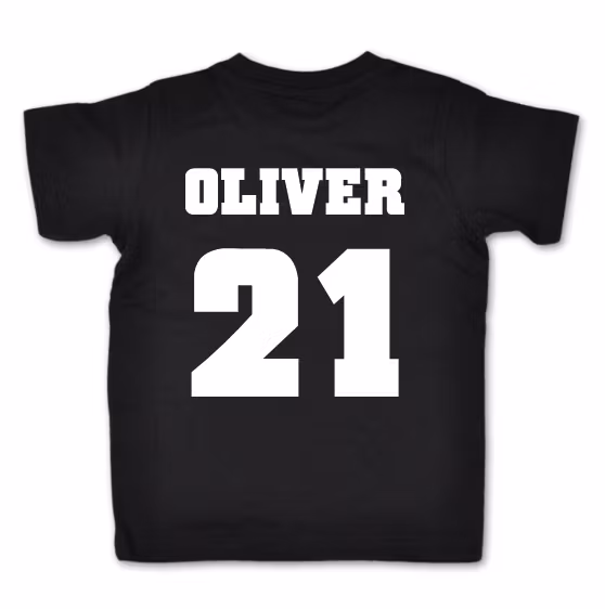 T-shirt - Namn & Årtal