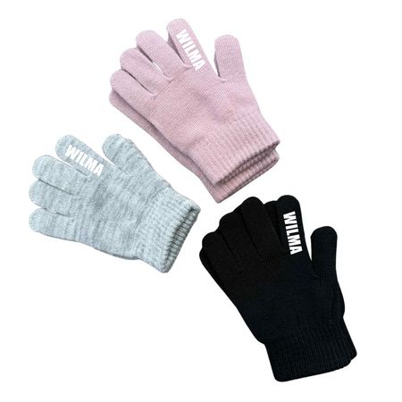 Namnvantar 5-8 år (rosa/grå/svart)