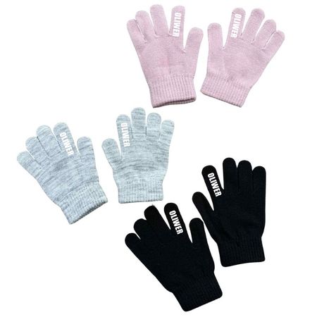 Namnvantar 1-4år (rosa/grå/svart)