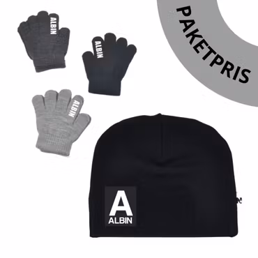 PAKETPRIS - Namnmössa & Namnvantar