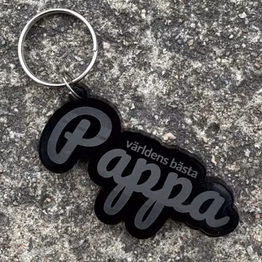 Nyckelring - Världens bästa pappa