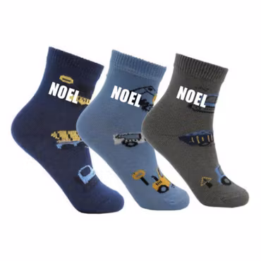 Namnstrumpor - Arbetsfordon (ej antihalk)