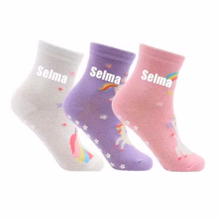 Namnstrumpor - Unicorn (NY)