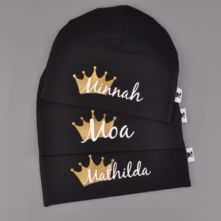 Svart namnmössa - Krona