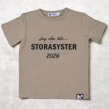 T-shirt - Jag ska bli... (cashew)