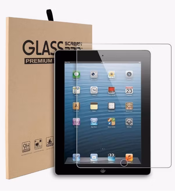 Displayskydd i härdat glas till iPad 2/3/4