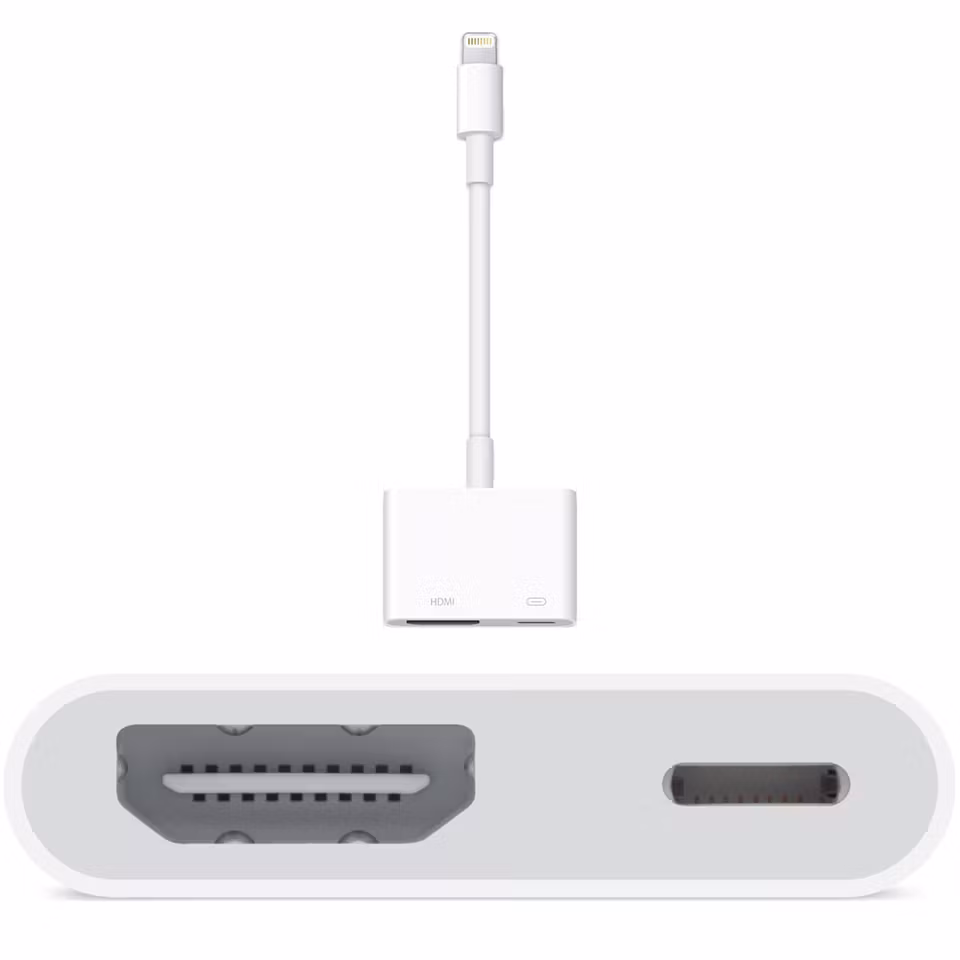 Apple Lightning till HDMI Digital AV-adapter MD826ZM/A