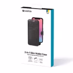 Champion 2-in-1 Slim Plånboksfodral 2-i-1 för iPhone 13 Mini - Svart