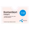 Telenor Fastpris Kontantkort 1 månad 5 GB - Ta med hela surfen till EU - Värde 199kr