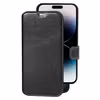 Champion 2-in-1 Slim Plånboksfodral 2-i-1 för iPhone 15 Pro/ 14 Pro - Svart