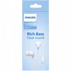 🎧 Philips In-Ear Hörlurar med USB-C – Dynamisk bas & mikrofon-Vit