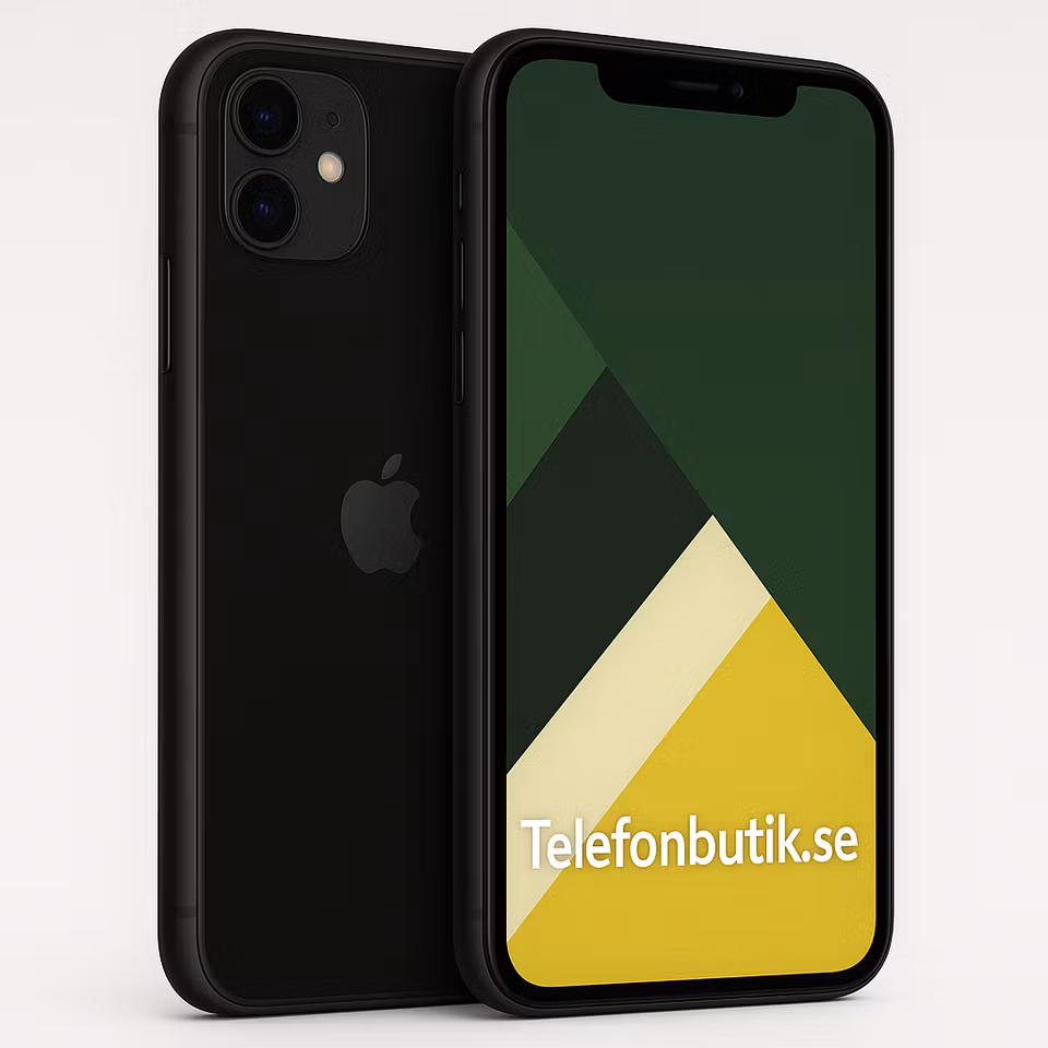 Apple iPhone 11 128GB Svart Begagnad