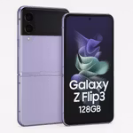 Samsung Galaxy Z Flip 3 128 GB Lila Begagnad