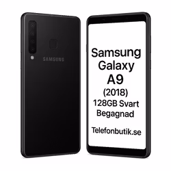 Samsung Galaxy A9 128GB Svart Begagnad