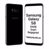 Samsung Galaxy S8 64GB Svart Begagnad