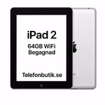 iPad 2 64GB WiFi Silver Begagnad