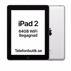 iPad 2 64GB WiFi Silver Begagnad
